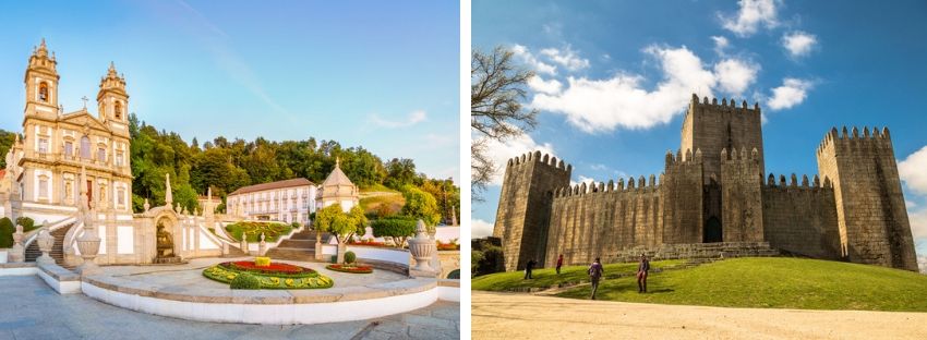 Visitar Braga e Guimarães